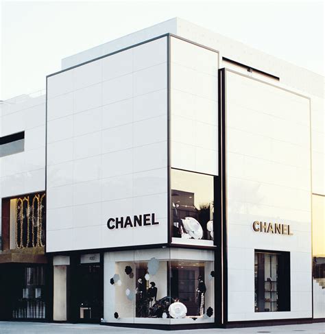 inside chanel building.